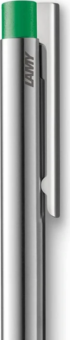 Lamy logo Edelstahl Druckbleistift HB 0.7mm graphit, silber/grün