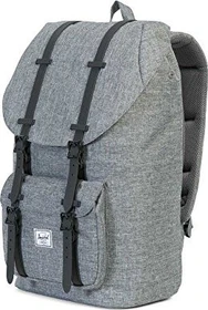 Herschel Little America raven crosshatch/black rubber