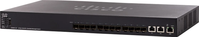 Cisco SX550X Rackmount 10G Managed Switch, 10x SFP+, 2x RJ-45/SFP+