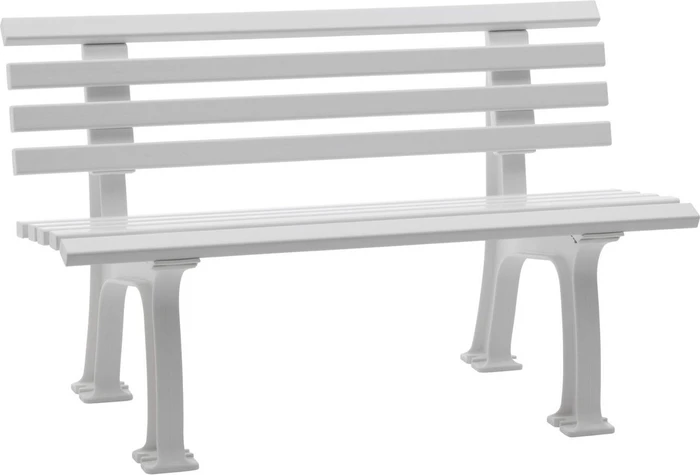 Blome Ibiza Gartenbank 2-Sitzer weiß