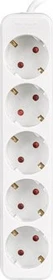 Lanberg STECKDOSENLEISTE PS1, 5-fach, 3m, weiß