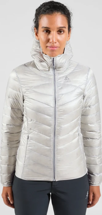 Odlo Hoody Cocoon N-Thermic Warm Jacke odlo silver grey (Damen)