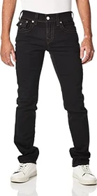 True Religion Ricky Big T Straight Jeans body rinse black (Herren)