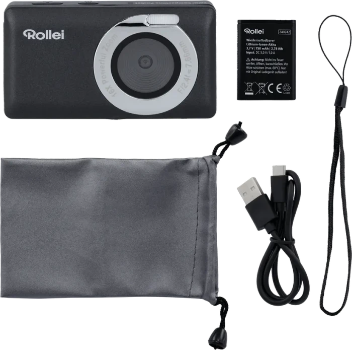 Rollei Compactline Pocket schwarz