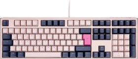 Ducky One 3 Fuji PBT rosa/blau, MX BLACK, USB, DE