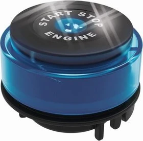 BIG Bobby Car Start-Stop-Engine blau