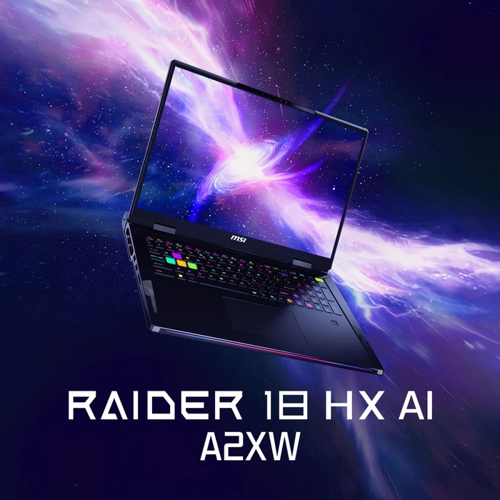 MSI Raider 18 HX AI A2XWIG-075, Core Black, Core Ultra 9 285HX, 64GB RAM, 4TB SSD, GeForce RTX 5080, DE