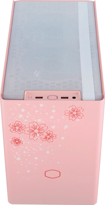 Cooler Master MasterBox NR200P Sakura Limited Edition, rosa, Glasfenster, Mini-ITX
