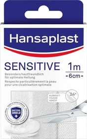 Hansaplast Sensitive, 6cm x 1m, 1 Stück