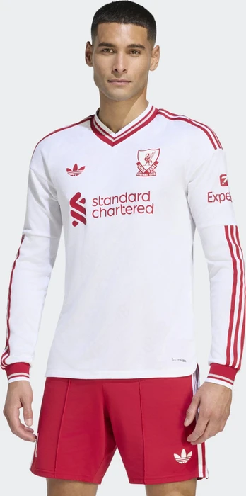 adidas Liverpool FC Authentic 2026/2027 Auswärtstrikot langarm (Herren)