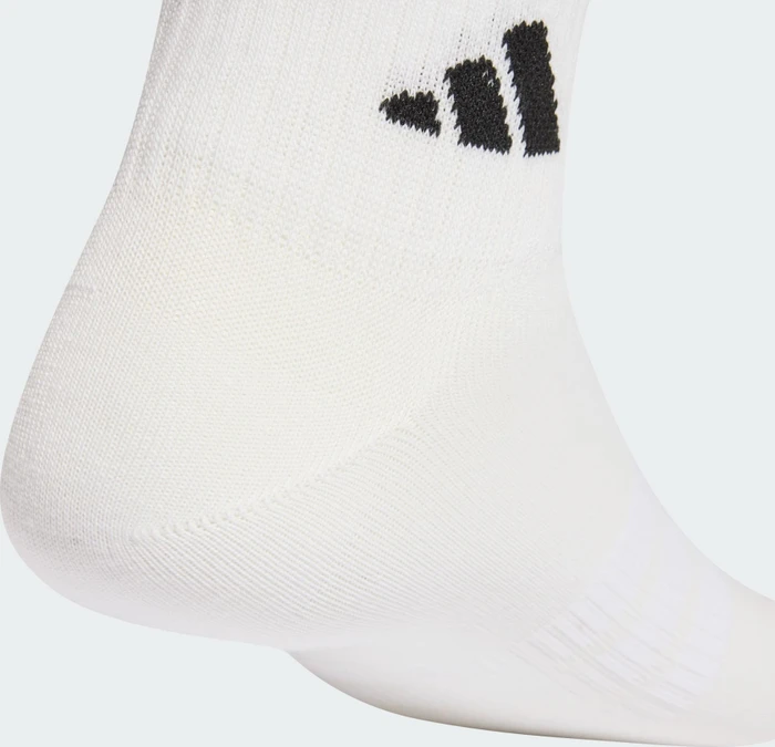 adidas Thin and Light Ankle Socken weiß/schwarz, 3 Paare