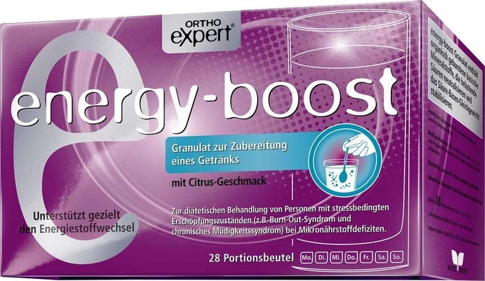 Weber & Weber energy-boost Orthoexpert Trinkgranulat, 308g (28x 11g)