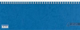 Glocken Wochenkalender 1 Woche/2 Seiten 2026, quer, blau, 64 Blatt