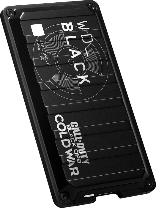 Western Digital WD_BLACK P50 Game Drive SSD, 1TB, Special Edition Call of Duty Black Ops Cold War, USB-C 3.2
