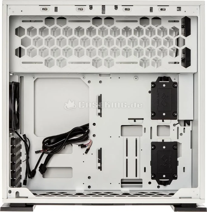 In Win 303C, weiß, Glasfenster