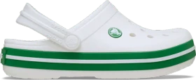 Crocs Crocband Clog white/green ivy (Junior)