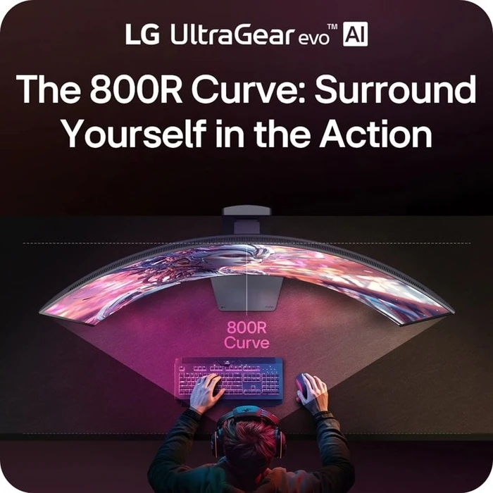 LG UltraGear evo AI OLED GX9 45GX950B-B, 44.5"