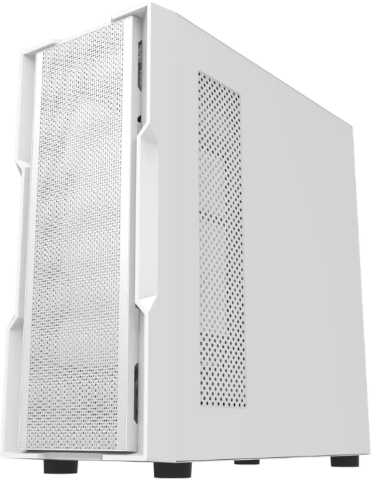 DarkFlash DK431 White, Glasfenster