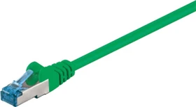 goobay Patchkabel, Cat6a, S/FTP, RJ-45/RJ-45, 7.5m, grün