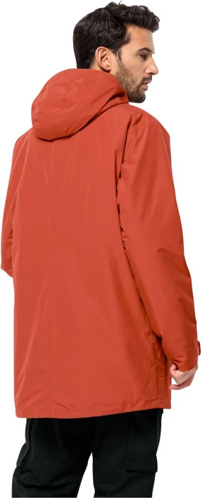 Jack Wolfskin Winterlager Funktionsmantel intense rust (Herren)