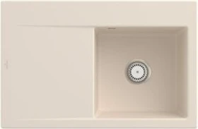 Villeroy & Boch Subway Style 45 Einbau Becken rechts ivory