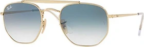 Ray-Ban RB3648 Marshal 51mm gold/hellblau (Herren)
