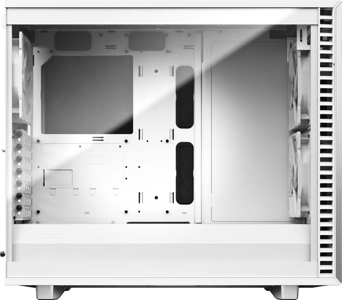 Fractal Design Define 7 White TG Clear Tint, Glasfenster, schallgedämmt