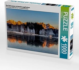 Calvendo Der Schwarzsee ist bereits zugefrohren