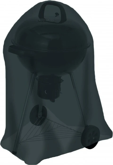 Tepro Universal Abdeckhaube für Kugelgrill klein schwarz