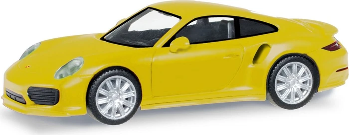 Herpa Porsche 911 Turbo racinggelb