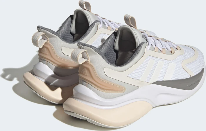 adidas Alphabounce+ Sustainable Bounce cloud white/zero metallic/grey three (Damen)