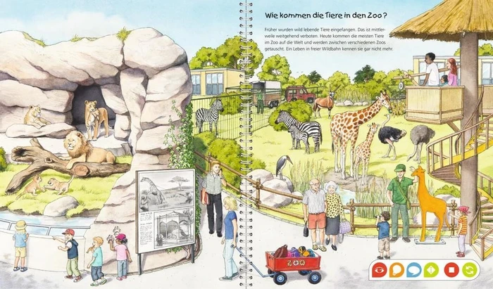 Ravensburger tiptoi Buch: Wieso? Weshalb? Warum? 20: Entdecke den Zoo