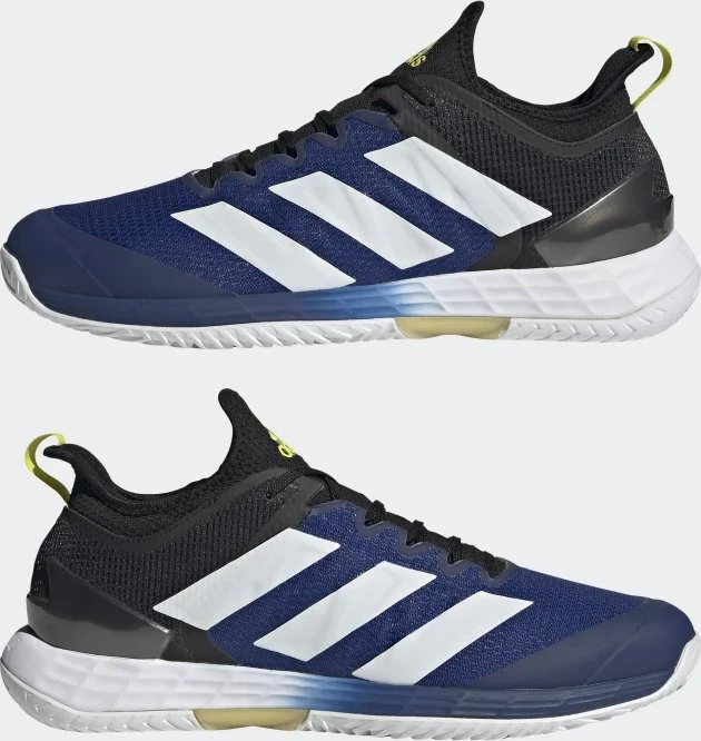 adidas Adizero Ubersonic 4 core black/acid yellow/victory blue (Herren)