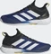 adidas Adizero Ubersonic 4 core black/acid yellow/victory blue (Herren) Vorschaubild