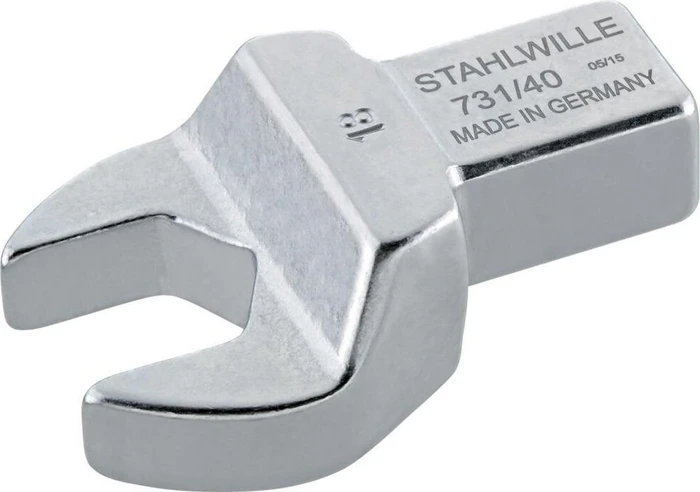 Stahlwille 731/40 Einsteck-Maulschlüssel 14x18mm, 36mm