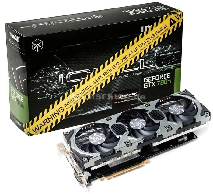 INNO3D GeForce GTX 780 Ti iCHILL HerculeZ X3 Ultra DHS, 3GB GDDR5, 2x DVI, HDMI, DP