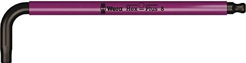 Wera 950 SPKL HF Multicolour Innensechskant Winkelschlüssel, 8x195mm