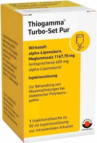 Thiogamma Turbo-Set Injektionslösung, 50ml