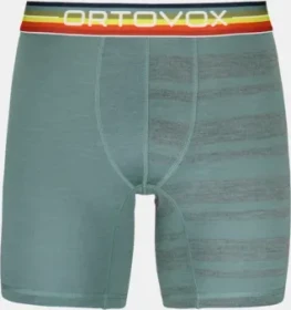 Ortovox 185 Rock'N'Wool Boxer Briefs arctic grey (Herren)