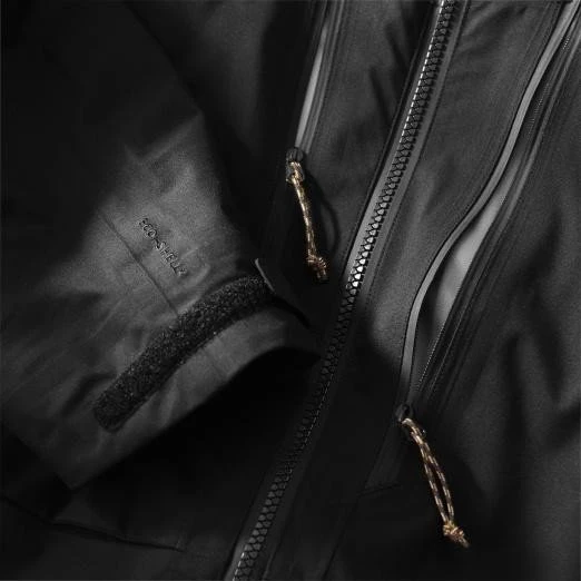 Fjällräven Keb Eco-Shell Funktionsjacke schwarz (Herren)