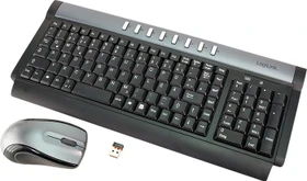 LogiLink Wireless Desktop, USB, DE