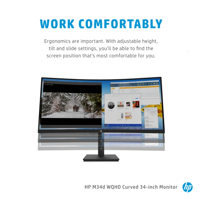 HP M34d, 34"