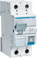 Hager Fehlerlichtbogen-Schutzeinrichtung AFDD mit LS-Schalter 1P+N 10kA B-13A 2M