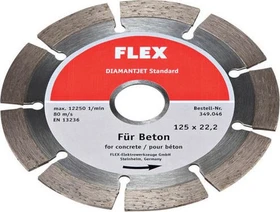 Flex Diamantjet Standard Beton D-TSC S Diamanttrennscheibe, 125x22.2mm, 1 Stück