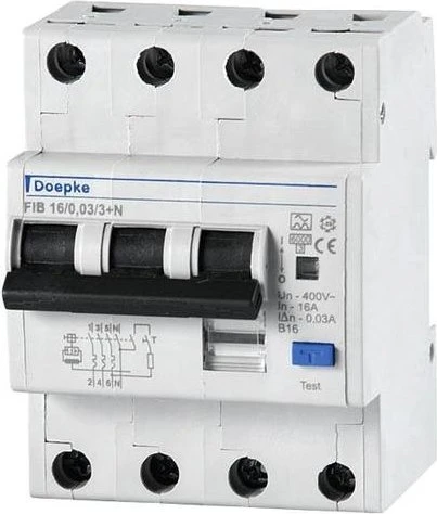 Doepke FI-/LS-Kombinationen DRCBO 4 B40/0,30/3N-A
