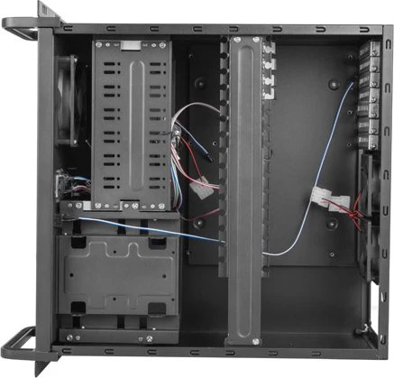 Lanberg Servergehäuse 450/10, schwarz, 4HE, ATX