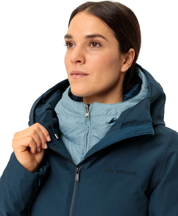 Vaude Annecy 3in1 III Funktionsmantel dark sea/nordic blue (Damen)