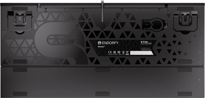 Endorfy Omnis, PBT, LEDs RGB, Kailh RED, USB, DE