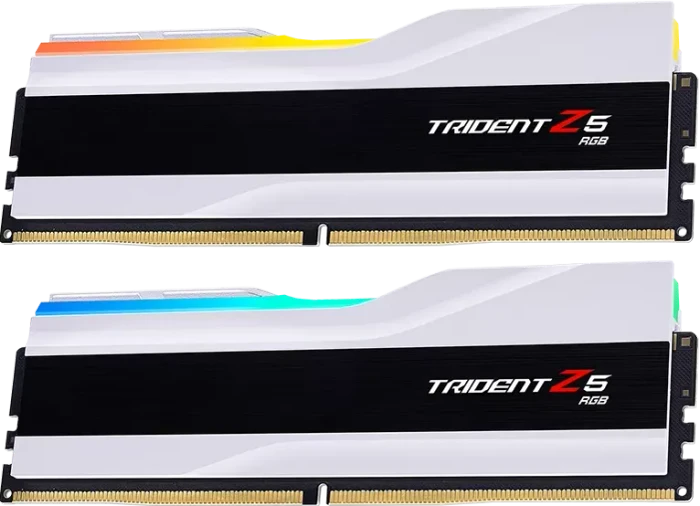 G.Skill Trident Z5 RGB weiß UDIMM 32GB Kit, DDR5-7200, CL34-45-45-115