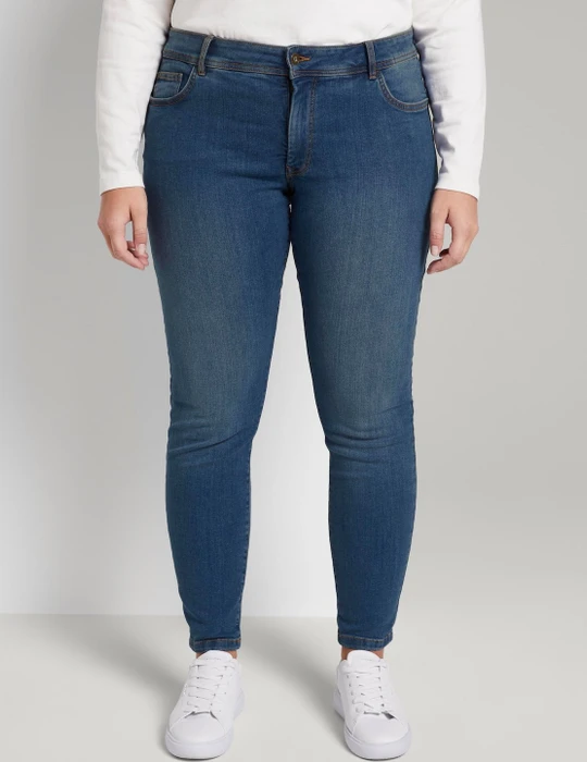 Tom Tailor Plus Skinny Jeans Jeans blue denim (Damen)
